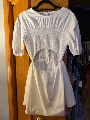 Sabo Skirt White Dress thumbnail 3