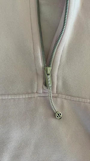 Pink Scuba Lululemon Half-Zip Hoodie thumbnail 2