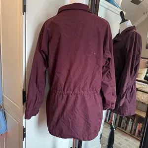 Eddie Bauer Large Maroon Jacket thumbnail 4