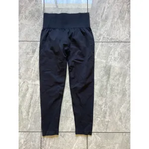 Halara Black Seamless High Waisted Scrunch Butt Yoga Gym Leggings Women Large thumbnail 3