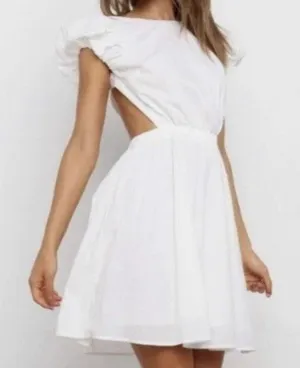 Petal & Pup Pinafore Mini Dress Size 10 thumbnail 1