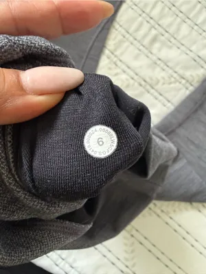 Lululemon Wunder Under Super High Rise Leggings Size 6 Gray 23” Yoga Gym Luon HR thumbnail 4
