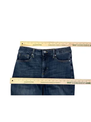 Banana Republic Womens 27/4 High Rise Bootcut Jeans Dark Wash USED thumbnail 8