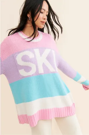 Show Me Your Mumu colorful SKI sweater thumbnail 3