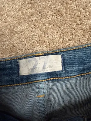 We The Free Free People Raw‎ Hem Ankle Jeans Size 27 thumbnail 2