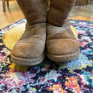 UGG Classic Tall Sheepskin Boot Chestnut Womens Size 7 thumbnail 11