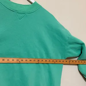 Yllw Graphic‎ Sweatshirt Mint Green Womens Small Athleisure Casual Spring thumbnail 8