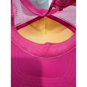 Gender Happy Pink White Mesh Trucker Hat Snapback OTTO‎ Base Cap thumbnail 7