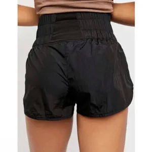 Free People Movement The Way Home Smocked Outdoor Gorpcore Hiking Lined Shorts M thumbnail 3