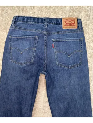 Levi's 511 Slim Fit jeans 28x30 medium wash stretch denim classic thumbnail 9