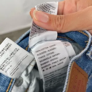 NWT 501 High‎ Rise Distressed Straight Jean in Athens Crown Size 32 x 30 thumbnail 9