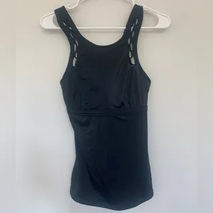 Athleta swim top Cami black 34B/C thumbnail 2
