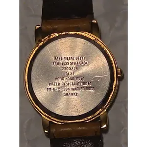 1994 Armitron Women's Watch Tweety Bird Warner Brothers Gold Analog Works thumbnail 6