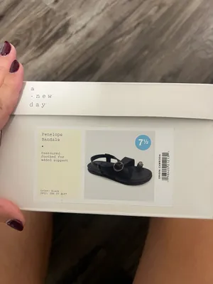 Black sandals  thumbnail 2