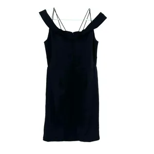 Lulus size Medium reason to celebrate‎ black dress off the shoulder New with TAG thumbnail 2