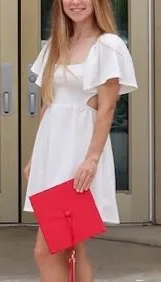 Altar'd State White Dress thumbnail 1