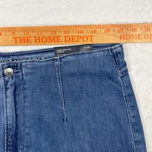 American Eagle Outfitters Women's Wide Leg Jeans - Medium Blue thumbnail 9