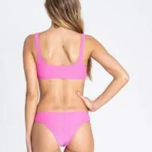 NWT!! Billabong Tanlines Tropic Bikini Bottom Rosa Size Medium thumbnail 3