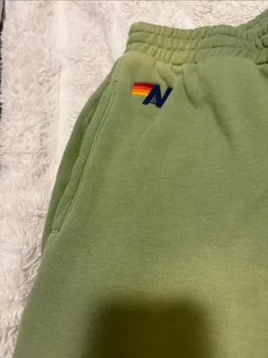 Aviator nation size medium straight leg sweatpants thumbnail 4
