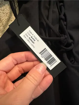 NWT TA3 Plungey one piece swimsuit black large regular thumbnail 4