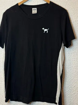PINK Victoria's Secret Black Bling Tee thumbnail 2