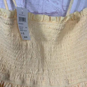 Windsor Sunny Tones Smocked Eyelet Skater Dress Small NWT thumbnail 6