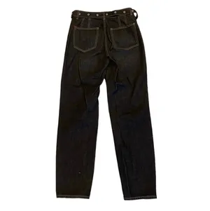 Urban Outfitters BDG High Rise Mom Jeans Belted Dark Rinse Blue 28 thumbnail 5