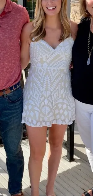 Mini White Dress thumbnail 1