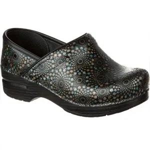 Dansko Professional Medallion Metallic Sunburst Clog Black Multi EU 40 / US 10 thumbnail 1