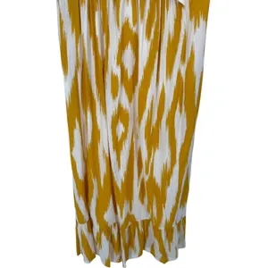 Anthropologie Maeve Cassandra Pintuck Flutter Sleeve Maxi Dress Yellow Size‎ XS thumbnail 11
