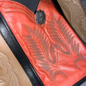 Erda Western Cowboy Boot Tote Bag Multiple thumbnail 3