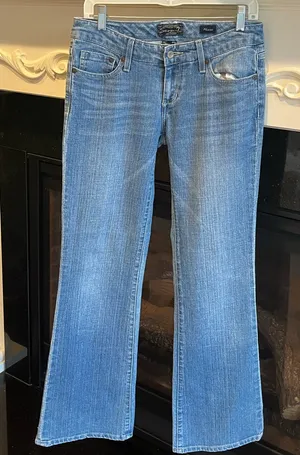 Comfy!  Jeans Flare Seven7 Womens 28 Denim thumbnail 1