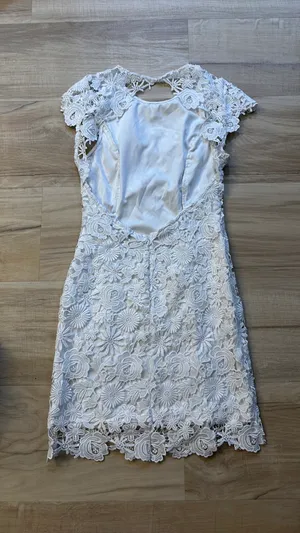 Lulus White Lace Dress thumbnail 4