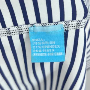 J McLaughlin Dress Women's‎ Maxi Casual Travel Striped Stretch Blue White Small thumbnail 9