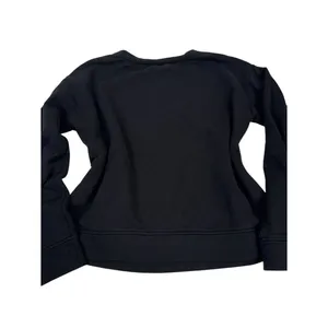 Lauren Ralph Lauren Black‎ Crewneck Sweatshirt Minimalist Pullover M/L thumbnail 5