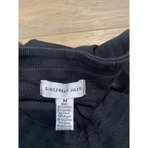 Sincerely Jules Medium Strapless Maxi Dress Black Ribbed Top Chambray Skirt thumbnail 2