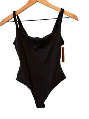 SKIMS Fits Everybody Square-neck bodysuit Onyx Medium New thumbnail 3