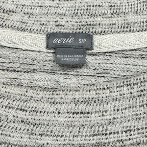 Aerie Heathered Grey Pullover Crewneck Sweatshirt Women’s Small thumbnail 3