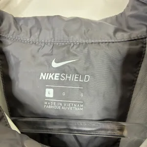 Nike Shield UConn Huskies Hockey Easy Windbreaker Jacket Gray Womens Large thumbnail 3