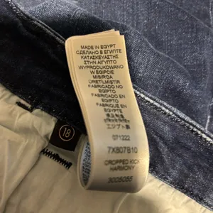 Jen 7 By 7 For All Mankind Kick Crop Dark Denim Jean Size 18 Stretch Casual Fall thumbnail 7