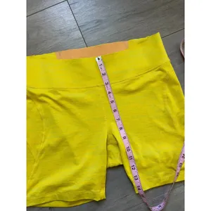 Outdoor Voices TechSweat Bike Short in Yellow women’s size XL core shorts thumbnail 5