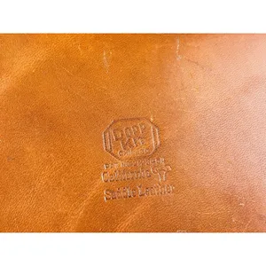Vintage Top Grain Cowhide Leather Travel Bag Bag + Dopp Kit Leather Toiletry thumbnail 11