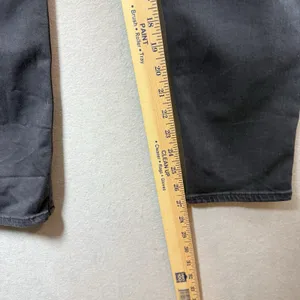 American Eagle High-Rise Jegging Jeans Black Stretch Distressed Lace Detail 16R thumbnail 13