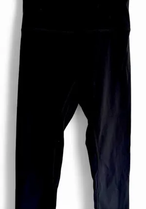 Lululemon black cropped leggings thumbnail 1