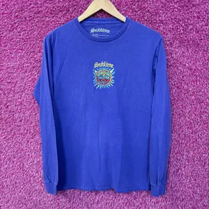 Sublime embroidered Sun Logo L/S Tee size small thumbnail 1