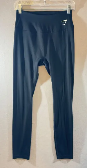 562 | Gymshark Training Womens Large High Waisted Workout Leggings Black‎ thumbnail 1