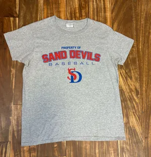 Gildan Sand Devils Baseball Tshirt thumbnail 1
