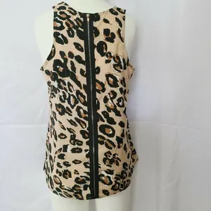 Annabella Animal Print‎ Leopard Full Zip back S - Leopard Cheetah Mob Wife thumbnail 2