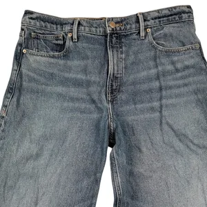 Good American Good Barrel Relaxed Jeans Women 12/31 Blue High Rise Wide Tapered thumbnail 1