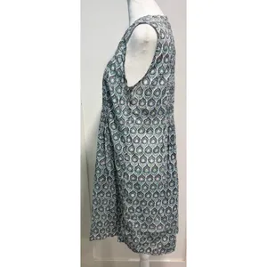 ROLLER RABBIT Featherweight Paisley Printed Sleeveless Cotton Dress Size S thumbnail 3